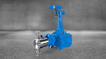 LEWA high pressure pump for process engineering