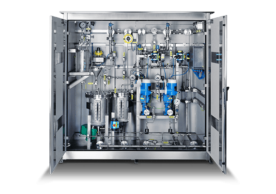 LEWA metering system for the chemical industry