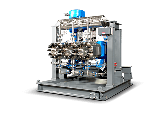 LEWA process pump for the petrochemical industry